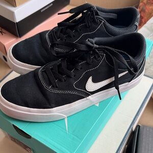 Nike Canvas Sneakers Black and White